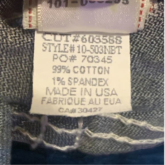 True Religion Women’s Joey Big T Twisted Flare Dark Denim Jeans - Size 25 NWOT - Picture 12 of 12